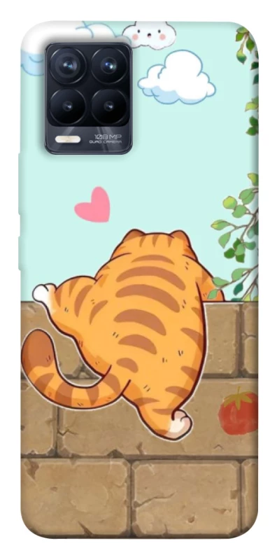 Чохол на Realme 8 Cat the meow фото 1 з 1
