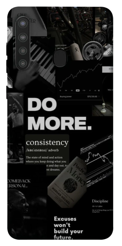 Чехол на Samsung Galaxy A21 Do more фото 1 из 1