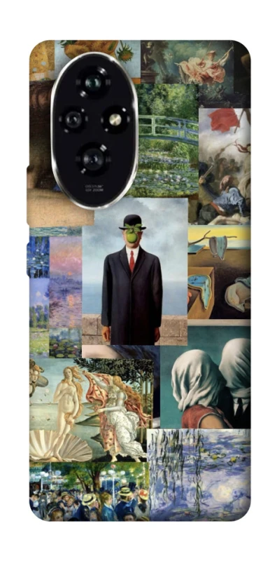 Чохол на Honor 200 Art collage ver.4 фото 1 з 1
