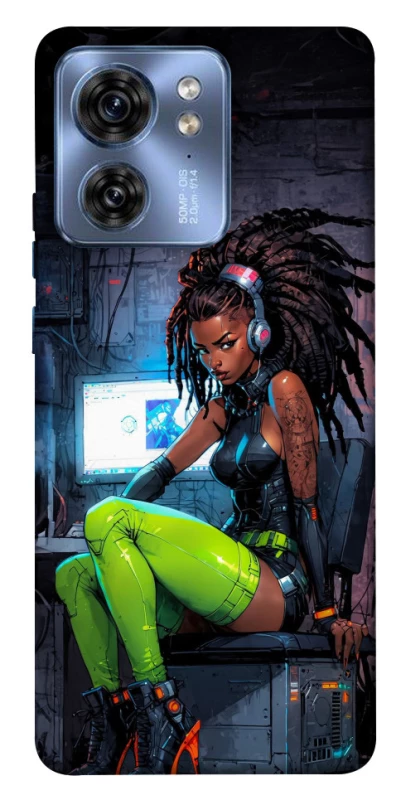 Чохол на Motorola Edge 40 Cyber girl фото 1 з 1