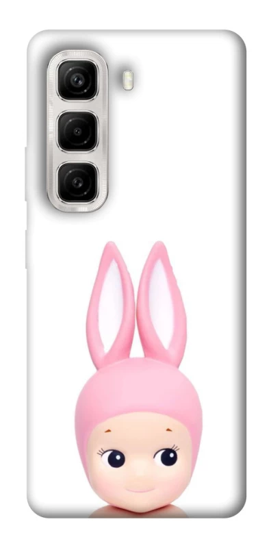 Чохол на Infinix Hot 50 4G Minimal Bunny Peek фото 1 з 1