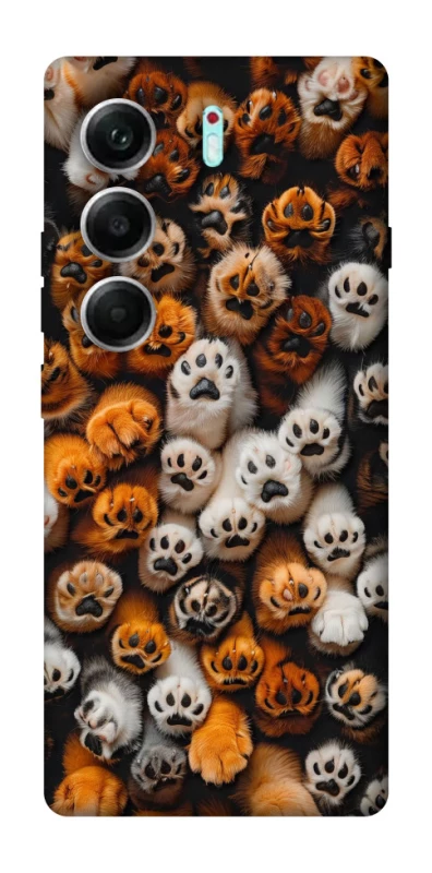 Чохол на Tecno Camon 40 Pro Сat paws фото 1 з 1