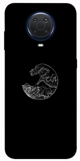 Чохол на Nokia G20 / G10 / 6.3 Black tsunami фото 1 з 1