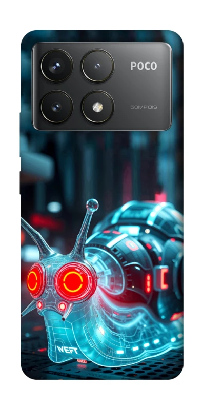 Чохол на Xiaomi Poco F6 Pro Cyber ​​Snail фото 1 з 1