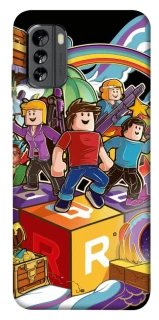 Чехол на Nokia G60 Roblox family фото 1 из 1
