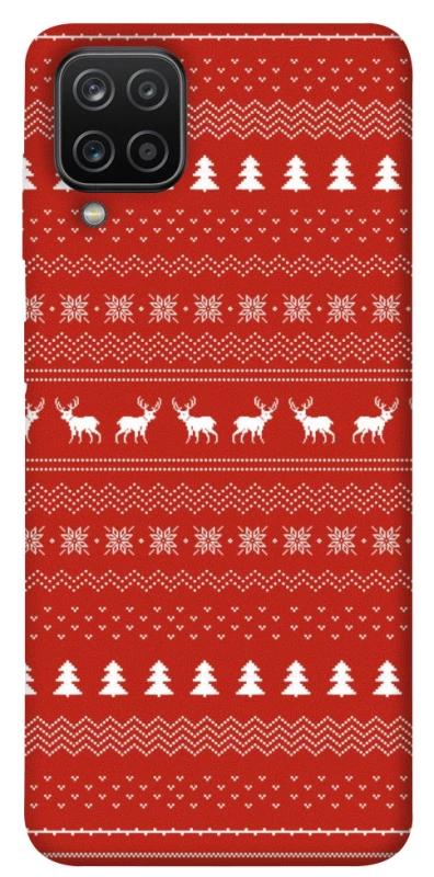 Чехол на Samsung Galaxy A12 Новогодний v12 фото 1 из 1