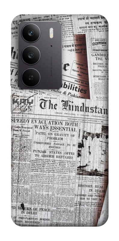 Чехол на Realme C75 Газеты фото 1 из 1