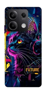 Чехол на Xiaomi Redmi Note 13 5G Cyber Cat v2 фото 1 из 1