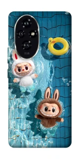 Чохол на Honor 200 Labubu in the pool фото 1 з 1