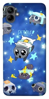 Чехол на Samsung Galaxy A04 Pebble kitten stars фото 1 из 1