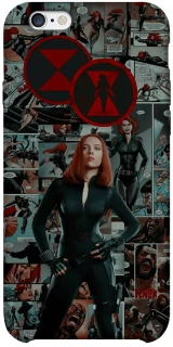 Чохол на Apple iPhone 6/6s plus (5.5") Black Widow фото 1 з 1
