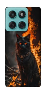 Чохол на Motorola Edge 60 Fusion Вогняний кіт фото 1 з 1