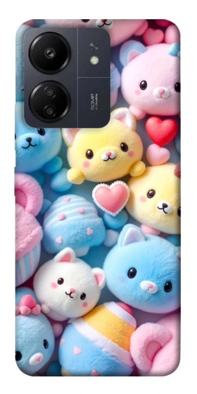 Чохол на Xiaomi Poco C65 Soft toys фото 1 з 1