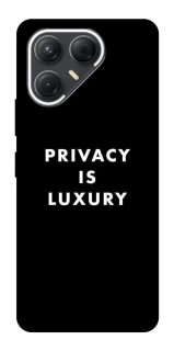 Чохол на TECNO Pova 7 Privacy is luxury фото 1 з 1