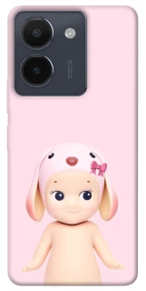 Чехол на Vivo Y36 Pink Ribbon Hop фото 1 из 1