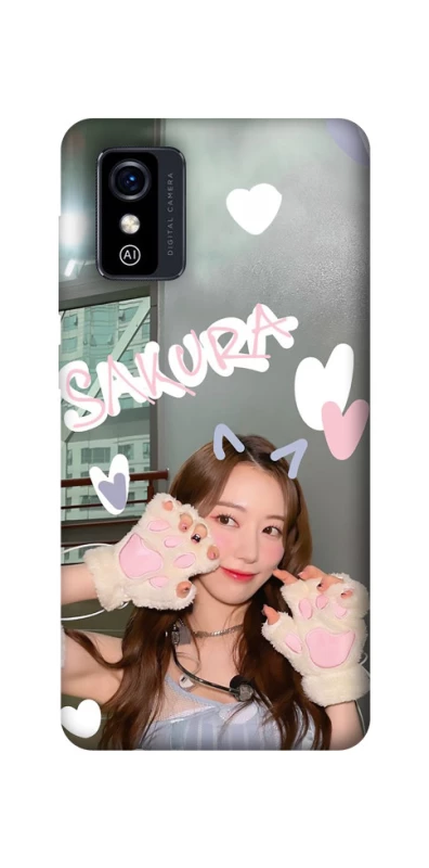 Чохол на ZTE Blade L9 Sakura - LE SSERAFIM фото 1 з 1