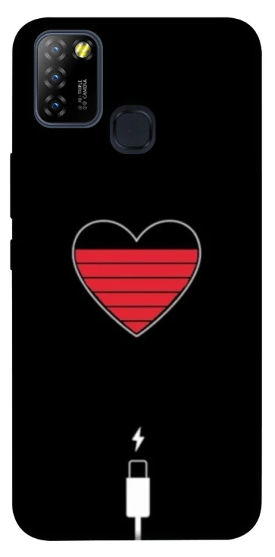 Чохол на Infinix Hot 10 Lite Charge your heart фото 1 з 1