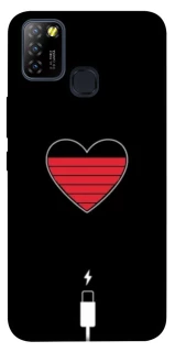 Чохол на Infinix Hot 10 Lite Charge your heart фото 1 з 1