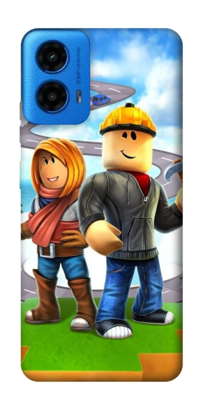 Чохол на Motorola Moto G45 Roblox Builder Adventure фото 1 з 1