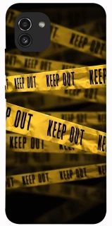 Чехол на Samsung Galaxy A03 keep out фото 1 из 1