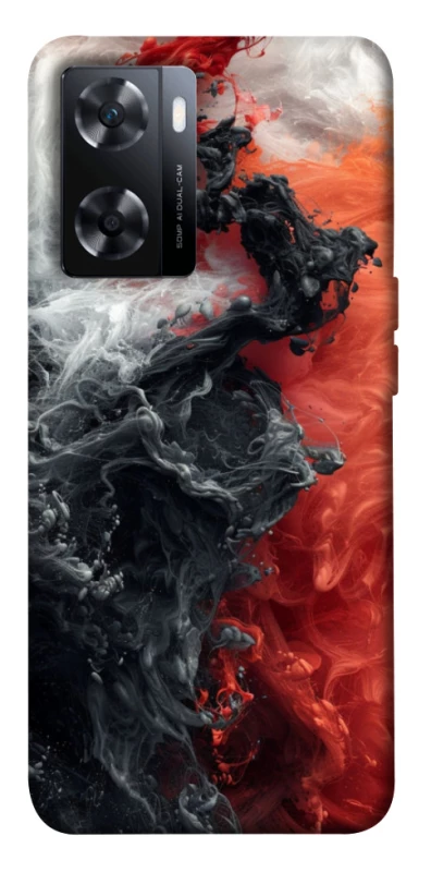 Чехол на OnePlus Nord N20 SE Black and Red фото 1 из 1