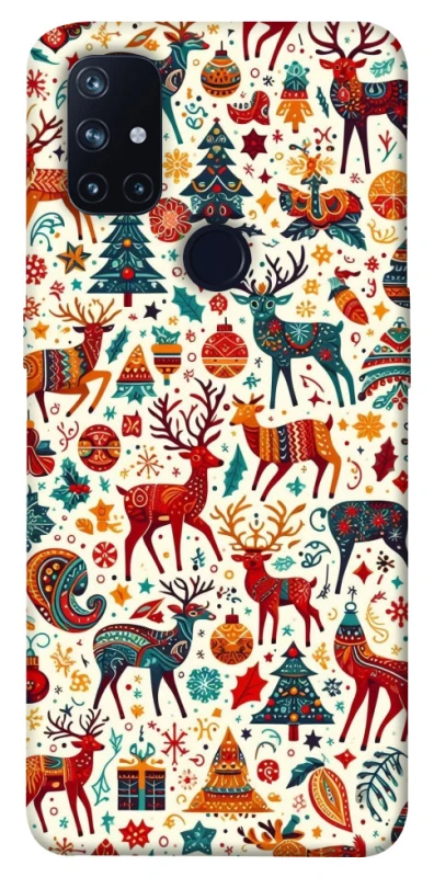 Чохол на OnePlus Nord N10 5G Christmas spirit ver.5 фото 1 з 1