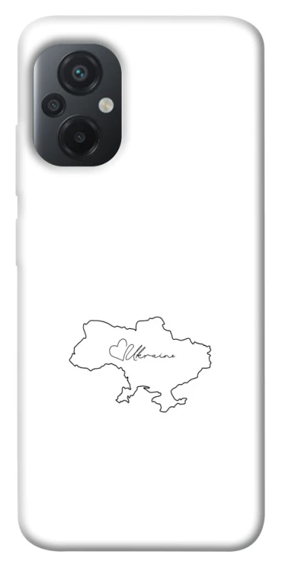 Чехол на Xiaomi Poco M5 Ukraine map фото 1 из 1