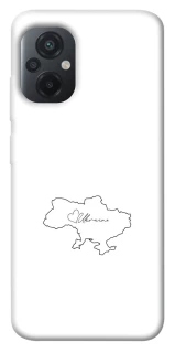 Чохол на Xiaomi Poco M5 Ukraine map фото 1 з 1