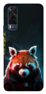 Чохол на Vivo Y53s Cyber Red Panda фото 1 з 1