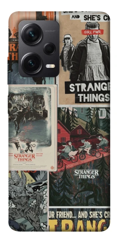 Чехол на Xiaomi Redmi Note 12 Pro+ 5G Stranger Things ver.15 фото 1 из 1