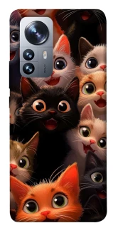 Чохол на Xiaomi 12 / 12X happy cats фото 1 з 1