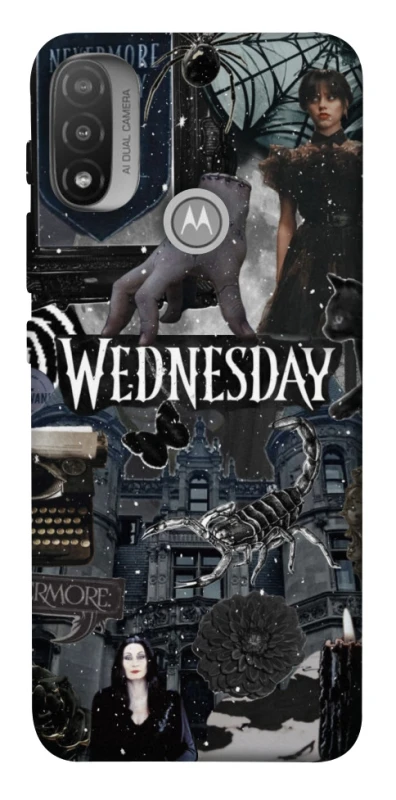 Чохол на Motorola Moto E20 Wednesday Collage ver.2 фото 1 з 1