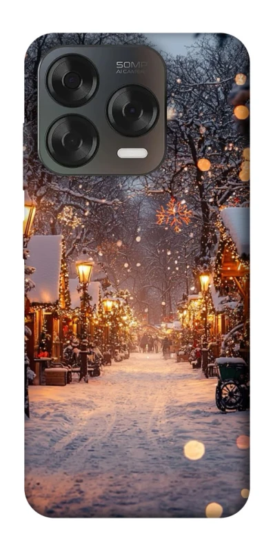 Чехол на ZTE Blade V70 Design Новогодний v50 фото 1 из 2