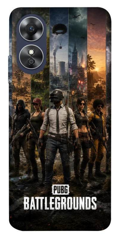 Чехол на Oppo A17 PUBG фото 1 из 1