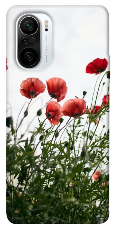 Чохол на Xiaomi Redmi K40 / K40 Pro / K40 Pro+ / Poco F3 Поле маків фото 1 з 1