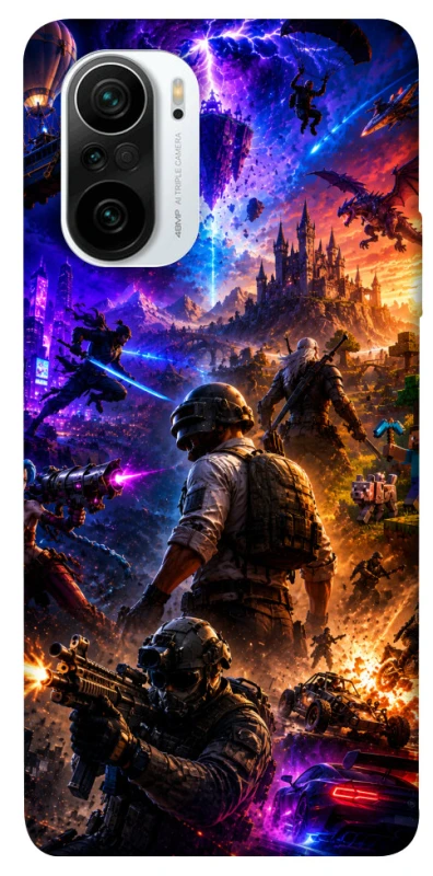 Чехол на Xiaomi Redmi K40 / K40 Pro / K40 Pro+ / Poco F3 My Games фото 1 из 1