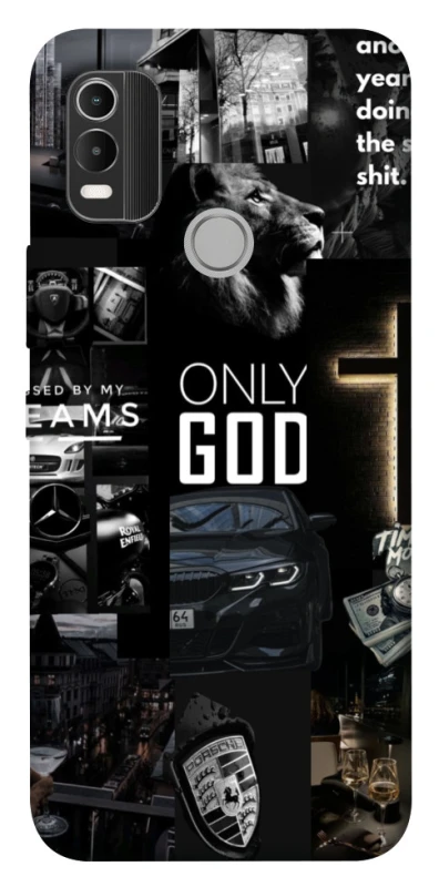 Чехол на Nokia C21 Plus Only God фото 1 из 1