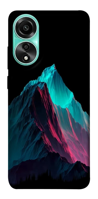 Чехол на Oppo A78 4G Neon mountains фото 1 из 1