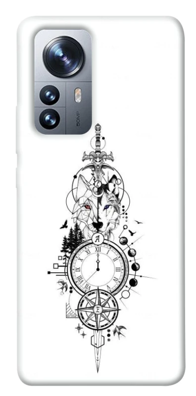 Чехол на Xiaomi 12 / 12X Tattoo ver.8 фото 1 из 1