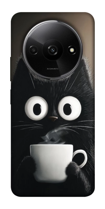 Чохол на Xiaomi Redmi A3 morning cat фото 1 з 1