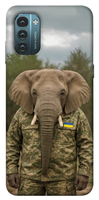 Чохол на Nokia G21 Слон захисник фото 1 з 1