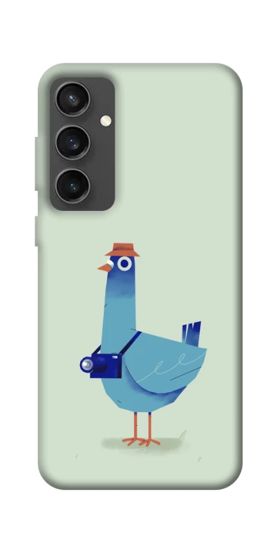 Чехол на Samsung Galaxy S24 FE Голуб-детектив фото 1 из 1