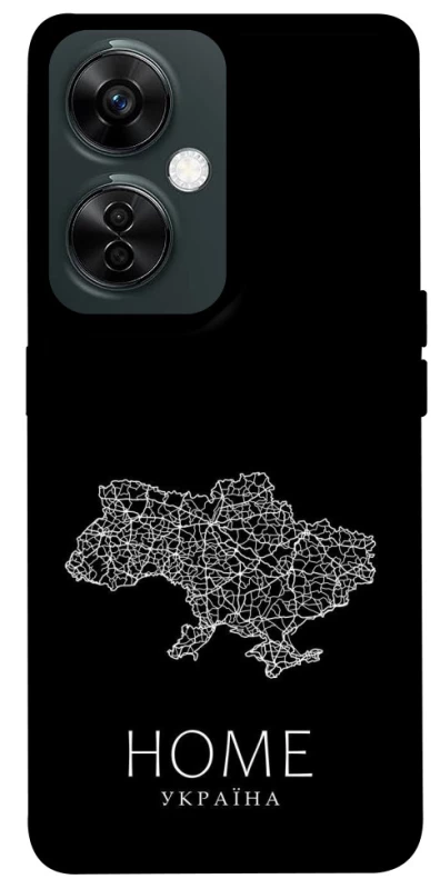 Чохол на OnePlus Nord CE 3 Lite Ukraine black map фото 1 з 1