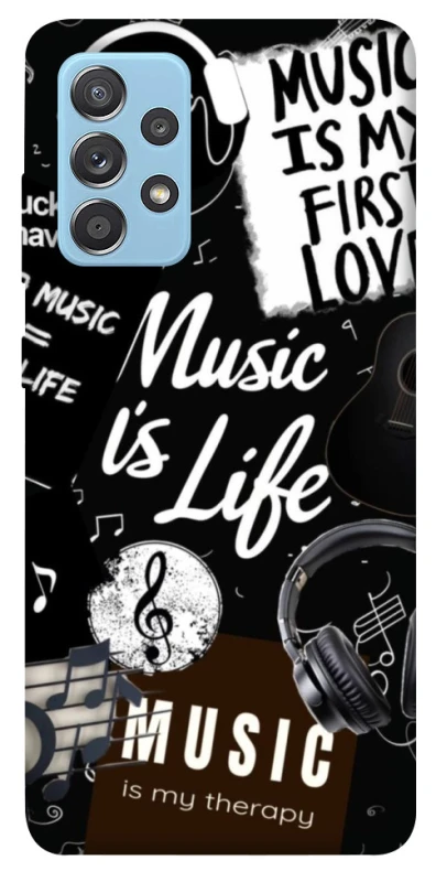 Чохол на Samsung Galaxy A52 4G / A52 5G Music is Life фото 1 з 1