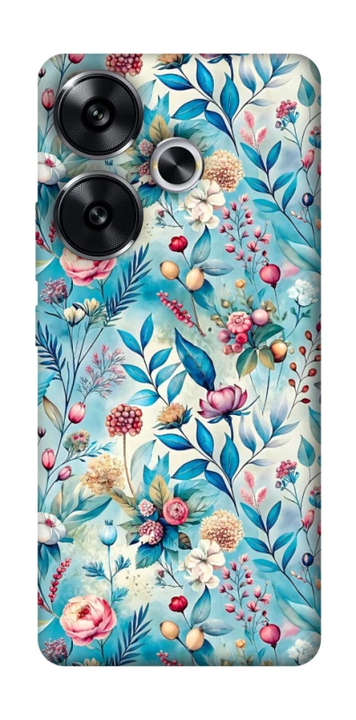 Чохол на Xiaomi Poco F6 Floral design ver.5 фото 1 з 1