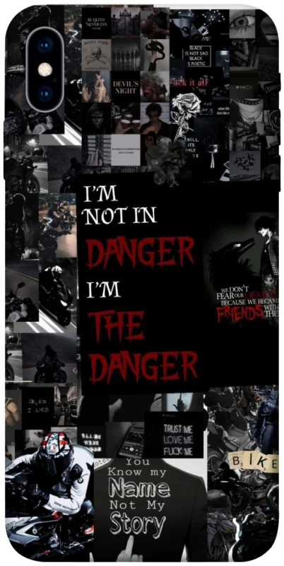 Чохол на Apple iPhone X (5.8") Danger collage фото 1 з 1