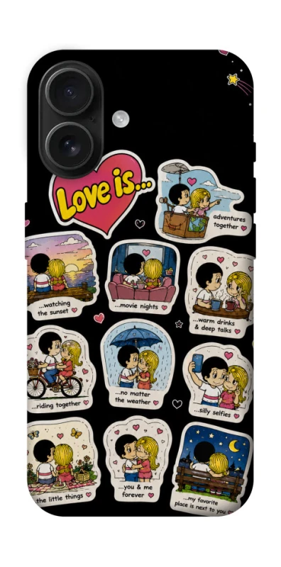 Чехол на Apple iPhone 16 Love is ver.4 фото 1 из 1