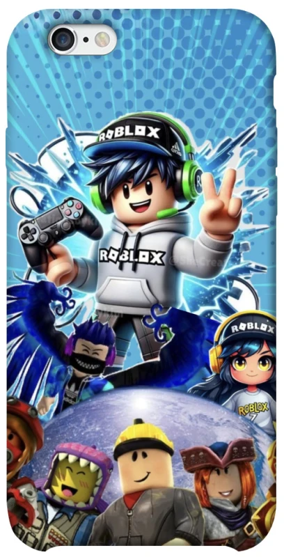 Чохол на Apple iPhone 6/6s (4.7") Roblox collage ver.3 фото 1 з 1