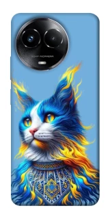 Чохол на Realme C67 4G Кіт патріот фото 1 з 1