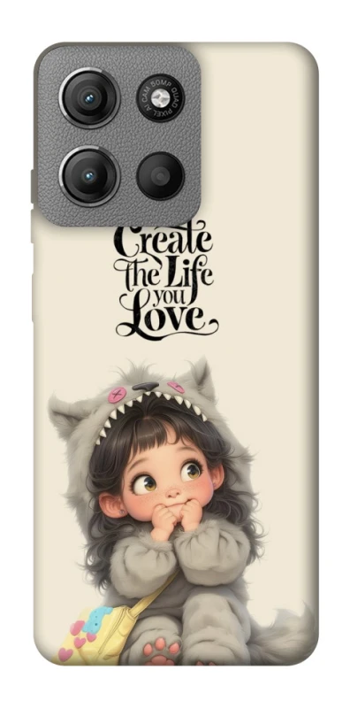 Чехол на Motorola Moto G15 4G Create the life you love фото 1 из 1